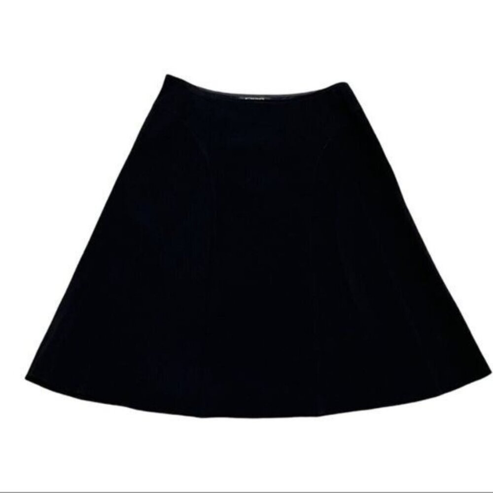 $248 New Ellen Tracy Black Flared Skirt – Size 8 A Line Office Skirt Workwear - Picture 4 of 11